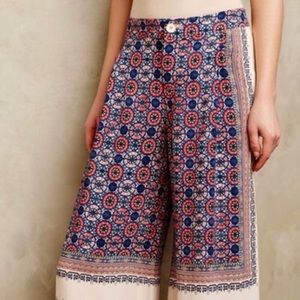 Anthropologie Elevenses Yida Wide Leg Pant